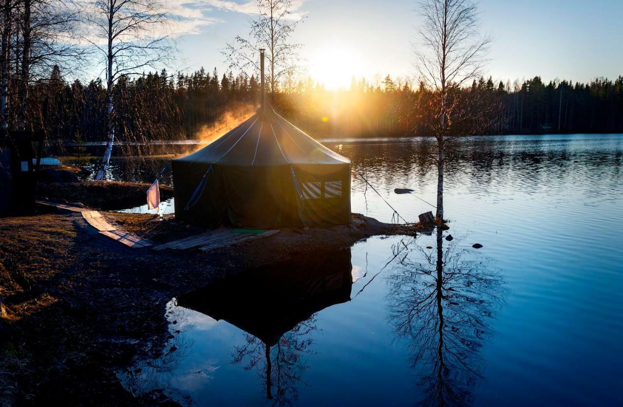 Hankasalmi Revontuli Resort Glass Igloos المظهر الخارجي الصورة